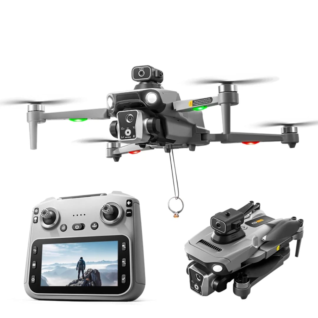 Drone Pro GPS 4K - Camera Dupla + Controle com Tela HD 4.5" | 5G Signal